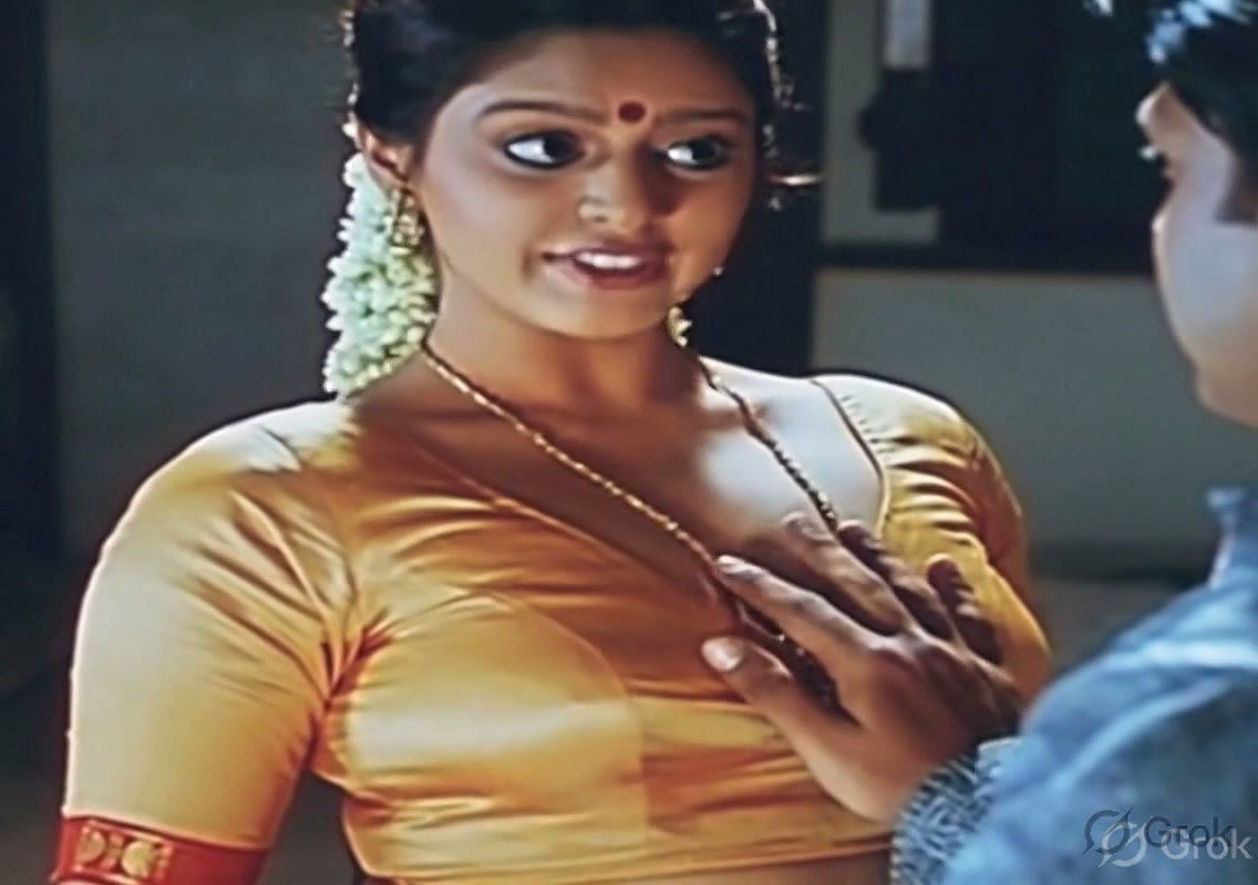 [6 CLIPS in same thread] Nagma guding boyfriend’s hands to her boobs VERY HOT (2)3