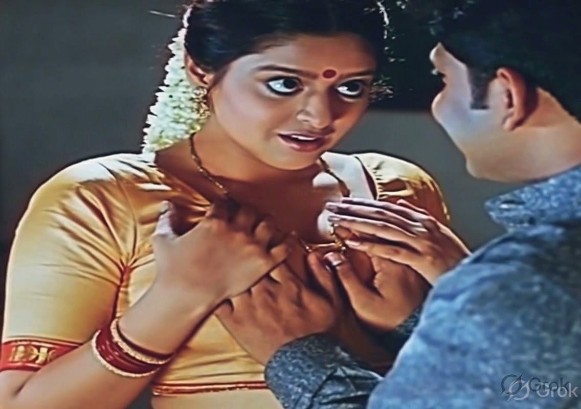 [6 CLIPS in same thread] Nagma guding boyfriend’s hands to her boobs VERY HOT (2)4