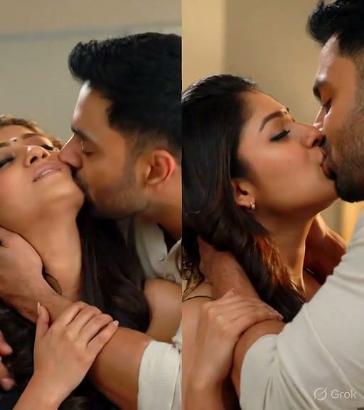 [12 CLIPS in same thread] Nayanthara Kissed extremely hard ai edit (2)10