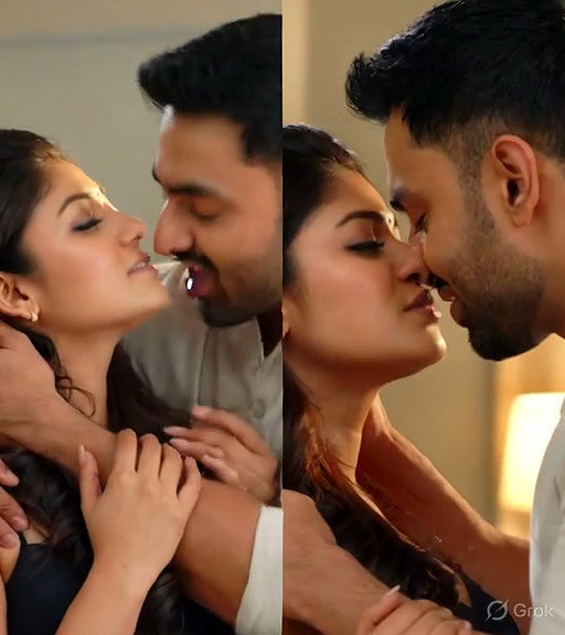 [12 CLIPS in same thread] Nayanthara Kissed extremely hard ai edit (2)10