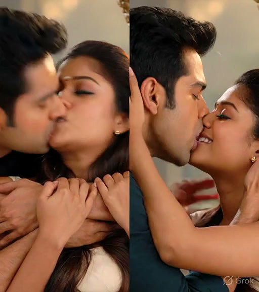 [12 CLIPS in same thread] Nayanthara Kissed extremely hard ai edit (2)11