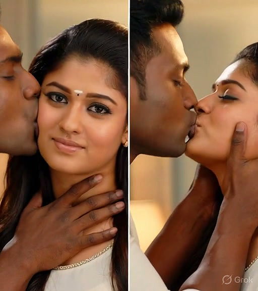 [12 CLIPS in same thread] Nayanthara Kissed extremely hard ai edit (2)13