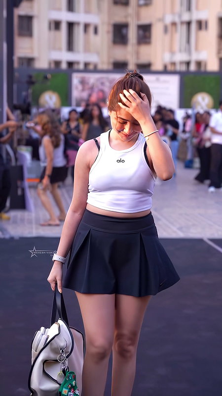 ADITI SEXY BABE IN MINI SKIRT FLAUNTING YUMMM (2)2