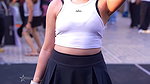 ADITI SEXY BABE IN MINI SKIRT FLAUNTING YUMMM (2)2