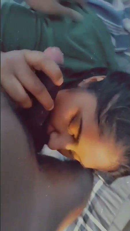 Beautiful Dusky Submissive Girlfriend Face Fuck Blowjob & Balls Sucking [3Clips] (2)2