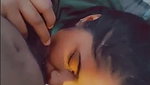 Beautiful Dusky Submissive Girlfriend Face Fuck Blowjob & Balls Sucking [3Clips] (2)2