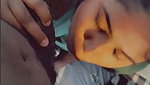 Beautiful Dusky Submissive Girlfriend Face Fuck Blowjob & Balls Sucking [3Clips] (2)2