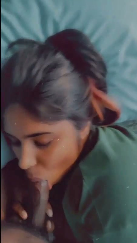 Beautiful Dusky Submissive Girlfriend Face Fuck Blowjob & Balls Sucking [3Clips] (2)3