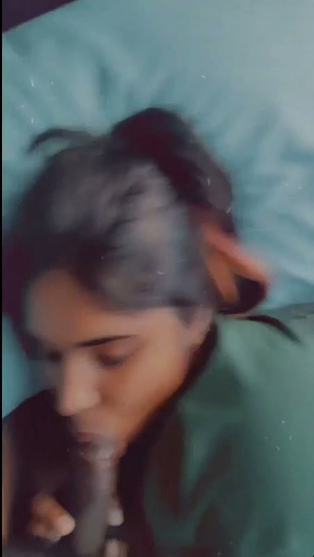 Beautiful Dusky Submissive Girlfriend Face Fuck Blowjob & Balls Sucking [3Clips] (2)3