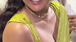 Cute girl in saree hot boobs show in blouse (2)2