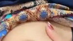 Cute Hijabi Babe Boobs Show & Rubbing Pussy Her Lover On VC Leak (2)2