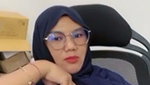 Cute Hijabi Babe Boobs Show & Rubbing Pussy Her Lover On VC Leak (2)2