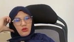 Cute Hijabi Babe Boobs Show & Rubbing Pussy Her Lover On VC Leak (2)2