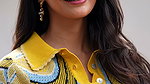 DUSKY DAMSEL SEDUCTIVE POOJA HEGDE DESIRED CHICK LOOKS HQ VIDEO (2)2
