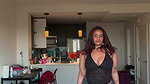 dusky desi lady hot in croptop ,deep navel and boobs (2)2
