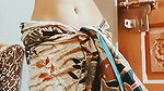 EVER LUST FOR A NAKED BABE IN SAREE (2)2