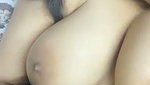 Goregeous bhabhi showing hairy pussy and cum on boobs with big dick (2)2