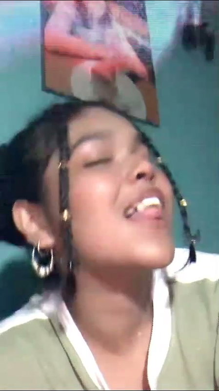 Horny girl showing and fucking cum on her face total 31 clips (2)30
