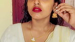 hot malayali girl sexy lowhip saree drape in white saree (2)2