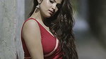 hot sexy bengali girl hot big boobs and navel in red saree (2)2