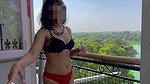 Indian FitnFilthy nude teasing at balcony hot 2 video (2)3