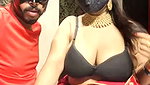 Indian Lisa passionate kissing Boobs pressing and fingering (2)2