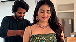 KUSHITHA KALLAPU HOTTIE CUTE NAVEL VIEW SEXY GETTING READY (2)2