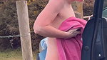 Naked Boobs and Pink Tits of Videsi Woman captured secretly by voyeur (2)2