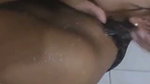 Newly married couple blowjob and cum in mouth under shower (2)2