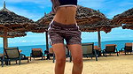 NORA FATEHI HOTTIE DESIRED TEASE ON BEACH HQ VIDEO (2)2