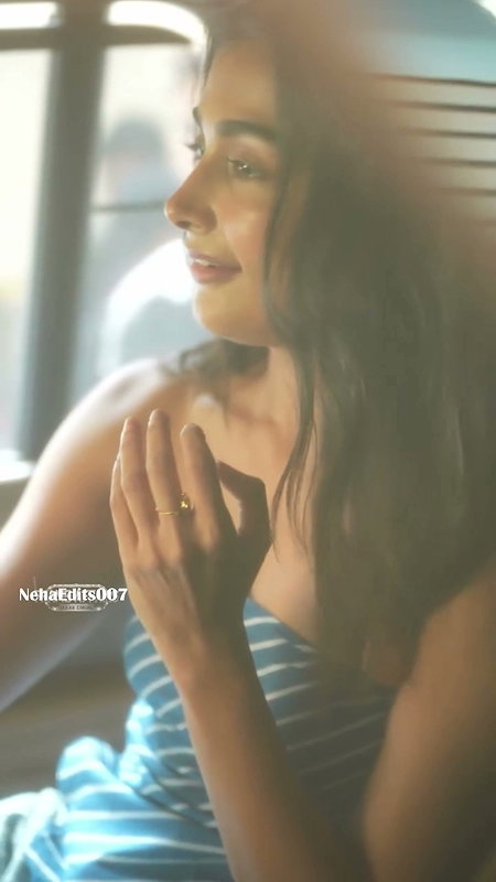POOJA HEGDE TIGHT ASS AND SEXY IN OFF SHOULDER DRESS (2)2