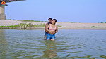 Priti Mishra boobs grabbed, pressed & felt, navel grabbed, sexy cleavage show (2)2