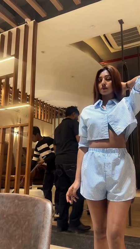 RAVISHING AAFAT RITU DUSKY GF MATERIAL HOT LOOKS (2)2