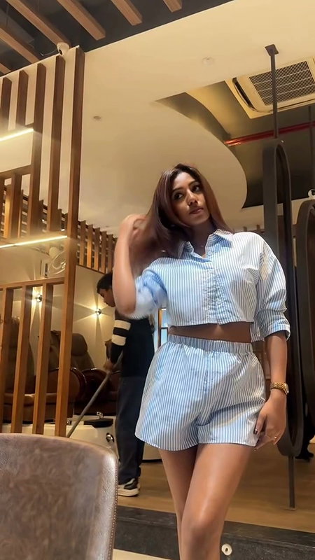RAVISHING AAFAT RITU DUSKY GF MATERIAL HOT LOOKS (2)2