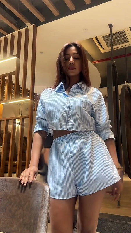 RAVISHING AAFAT RITU DUSKY GF MATERIAL HOT LOOKS (2)2