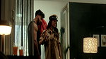 Sanjana Anand Red Hot Saree Curves Wet Smooching Seduction Song 4K – Hayagrriva (2)2