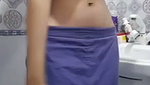 Sexy Slim Paki GF Showing Pressing Boobs Pressing Ass By BF In Car (2)9