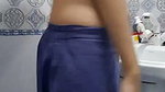 Sexy Slim Paki GF Showing Pressing Boobs Pressing Ass By BF In Car (2)11