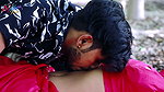 VERY HOT – Cutie pie Sandhya boobs grabbed & squeezed hard many times continuously (2)4