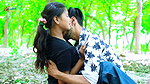 Very Hot – Cutie pie Sandhya boobs grabbed & squeezed hard many times, navel show (2)4