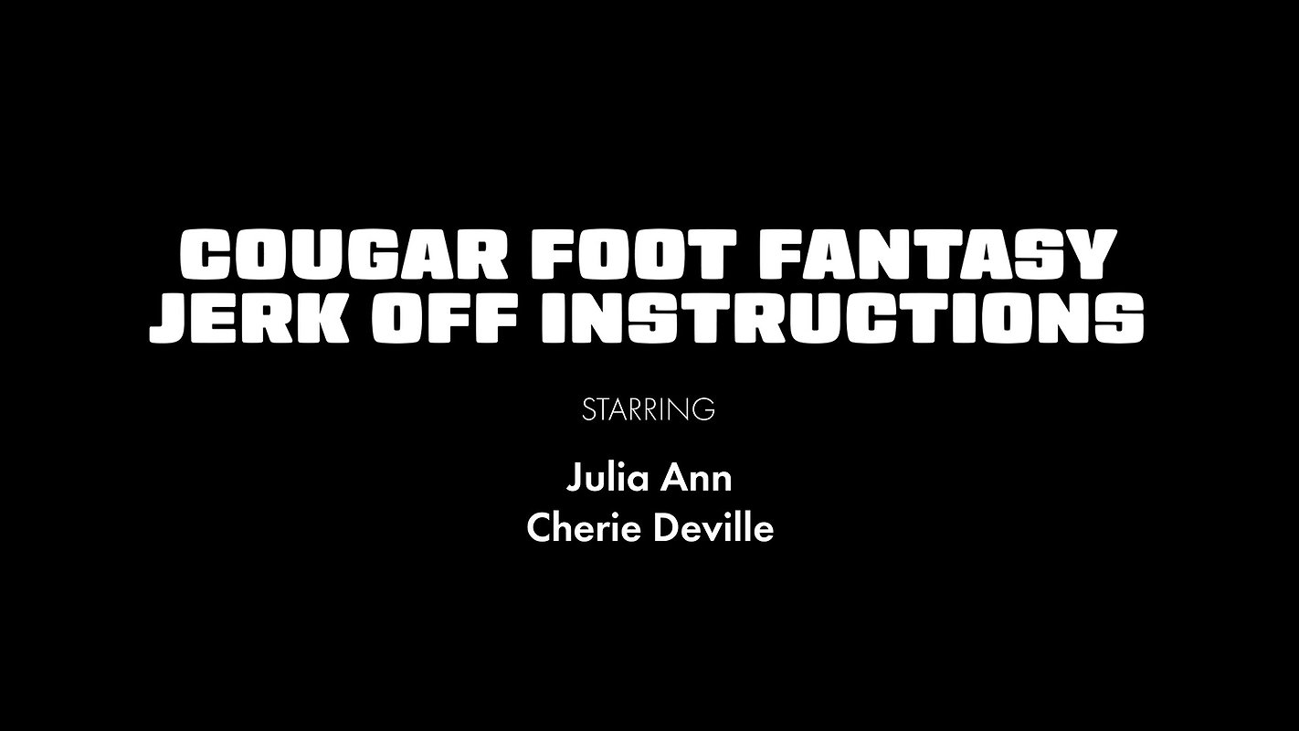 Julia Ann Live – Cherie Deville – Cougar Foot Fantasy
