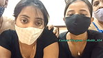 Honeyhush 4some show with face