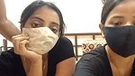 Honeyhush 4some show with face