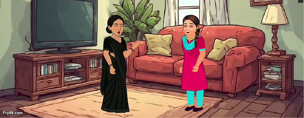 Cheating housewife with her bestfriend and her husband
