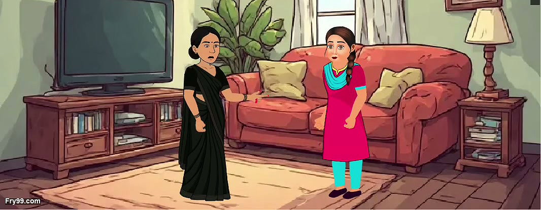 Cheating housewife with her bestfriend and her husband