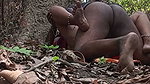 Couple caught having sex in the forest