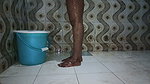Indian tamil hot wife saranya bath show