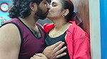 Neck kiss boobs press kiss romance in shirt and t shirt