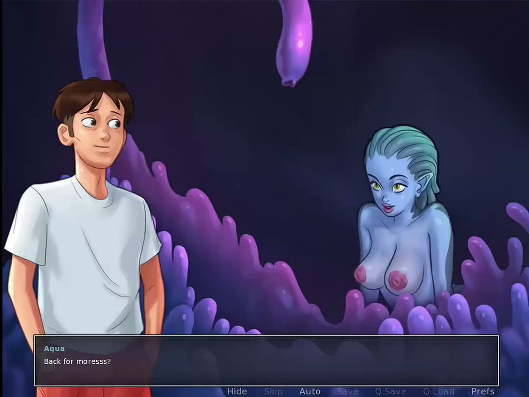 Sea girl fuck the deep cave