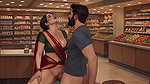 Stealer Get Punished in Supermarket Shop